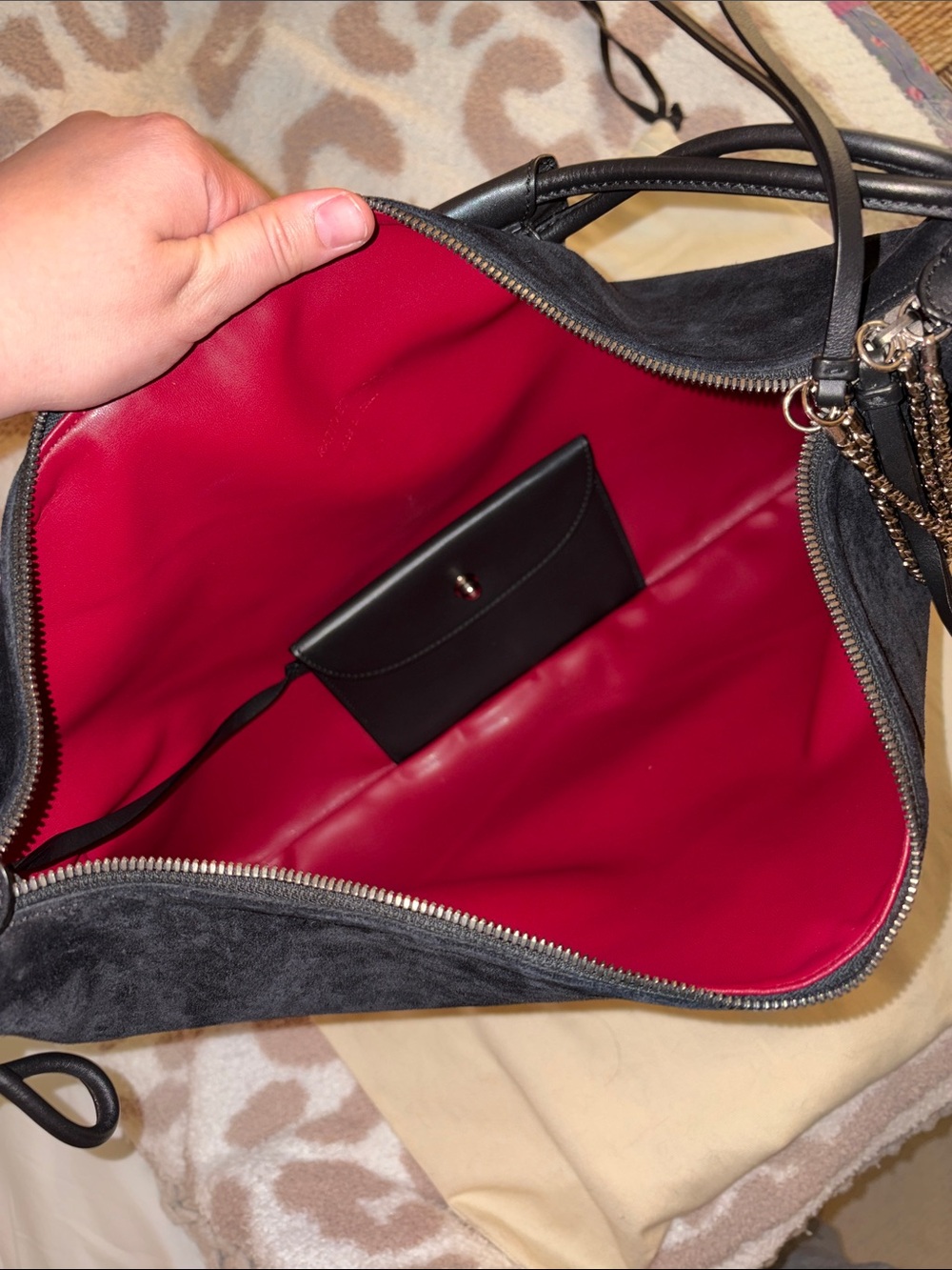 Ratio Et Motus Solvit Leather/Suede bag - Picture 7 of 11